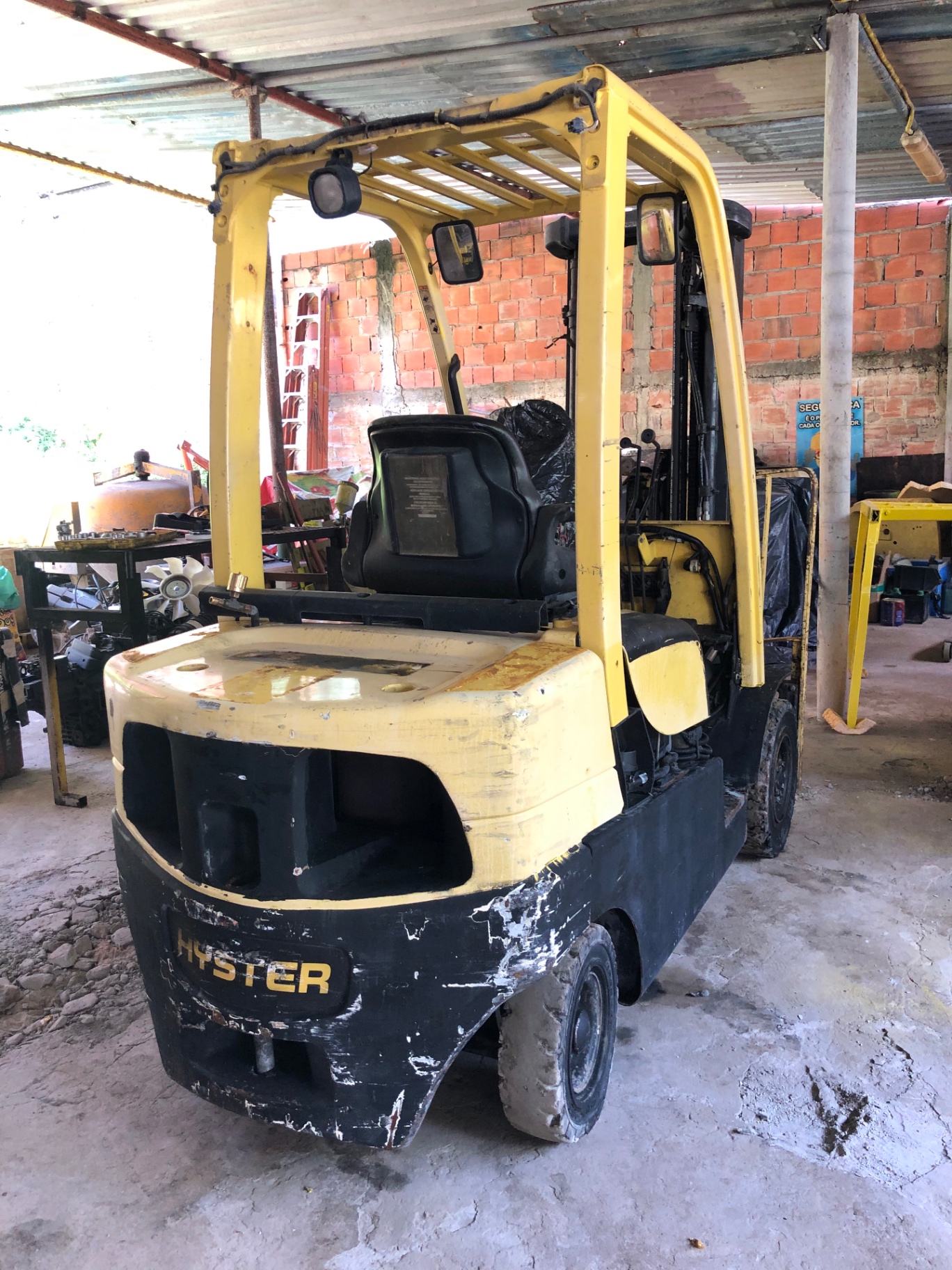 Hyster Fortis antes da reforma